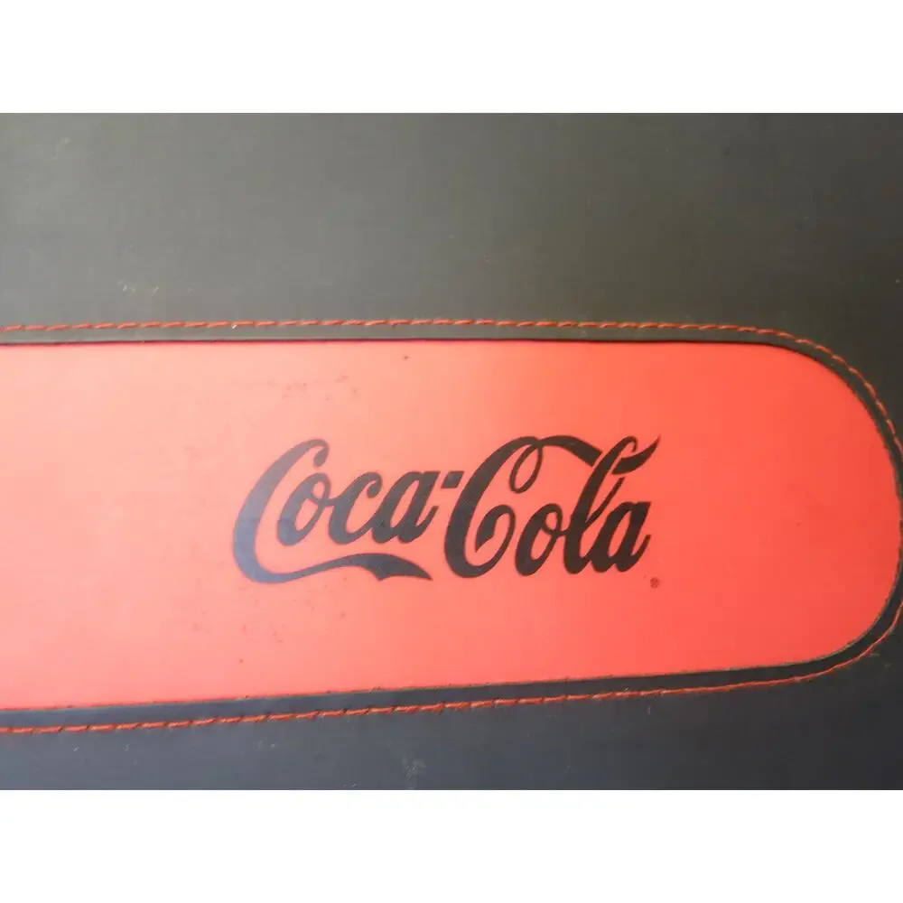 Coca Cola Portfolio Binder Planner Organizer Legal Pad Logo Black Red Retro Coke